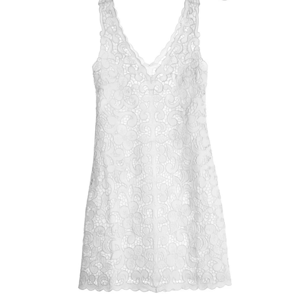 Calypso St. Barth v-neck sleeveless cotton dress